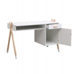 ΓΡΑΦΕΙΟ ΠΑΙΔΙΚΟ PASCHAL HM2496.03 ΜΕΛΑΜΙΝΗ-ΞΥΛΟ ΠΕΥΚΟΥ 120x55x75Υεκ