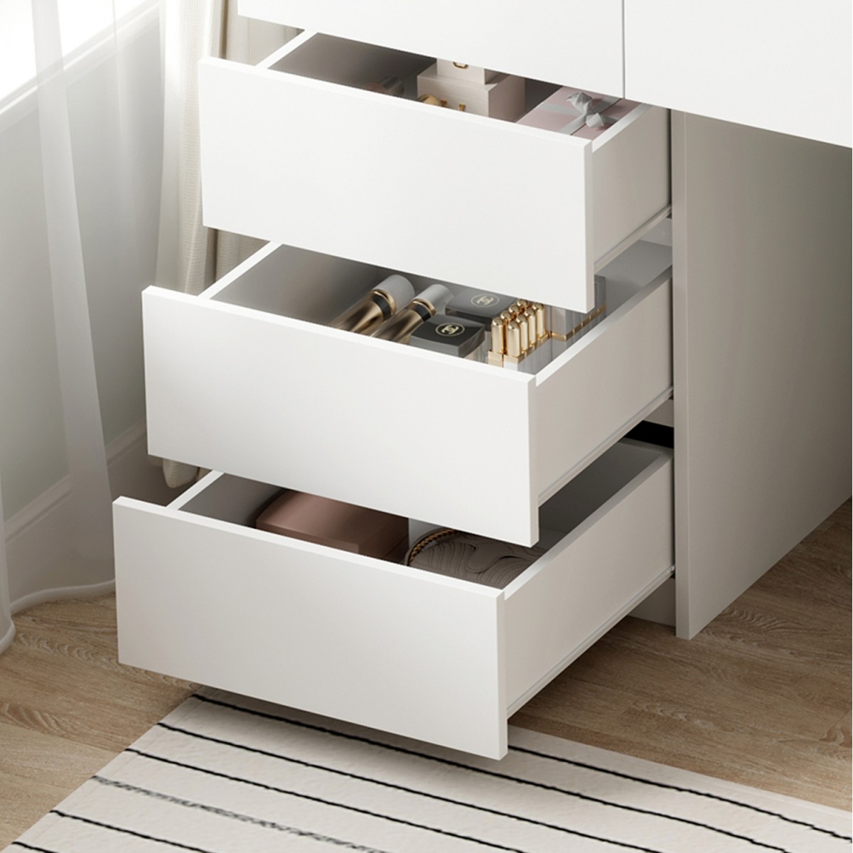 ΤΟΥΑΛΕΤΑ ΜΕ ΦΩΤΙΣΜΟ LED & ΣΥΡΤΑΡΙΑ BEYON HM2500.03 ΜΕΛΑΜΙΝΗ ΣΕ ΛΕΥΚΟ 80x40x140Υεκ.