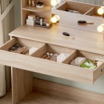 ΤΟΥΑΛΕΤΑ ΜΕ ΦΩΤΙΣΜΟ LED-ΡΑΦΙΑ-ΣΥΡΤΑΡΙΑ LAURYN HM2502.01 SONAMA 108x40x140Υεκ