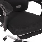 ΚΑΡΕΚΛΑ ΓΡΑΦΕΙΟΥ BARNET HM18258.01 ΜΑΥΡΟ MESH-ΜΑΥΡΟΣ ΣΚΕΛΕΤΟΣ NYLON 61x62x123Υ