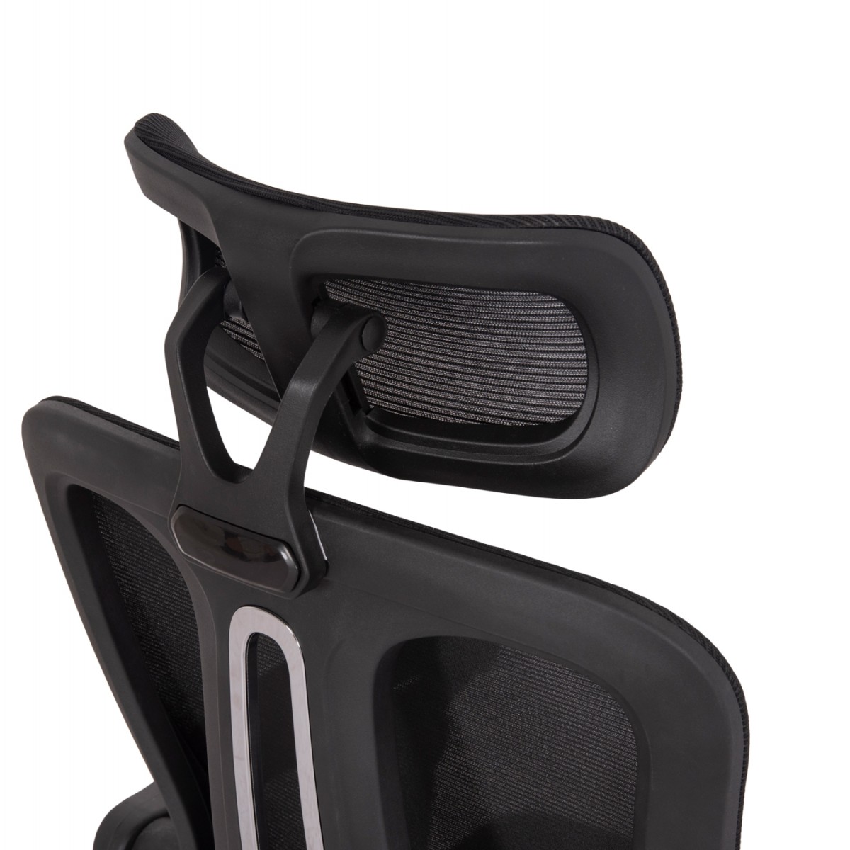 ΚΑΡΕΚΛΑ ΓΡΑΦΕΙΟΥ BARNET HM18258.01 ΜΑΥΡΟ MESH-ΜΑΥΡΟΣ ΣΚΕΛΕΤΟΣ NYLON 61x62x123Υ