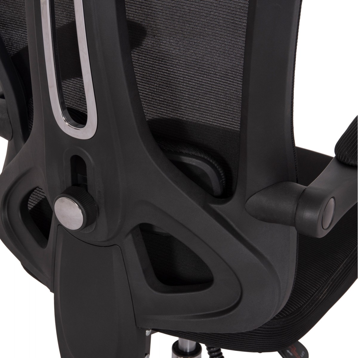 ΚΑΡΕΚΛΑ ΓΡΑΦΕΙΟΥ BARNET HM18258.01 ΜΑΥΡΟ MESH-ΜΑΥΡΟΣ ΣΚΕΛΕΤΟΣ NYLON 61x62x123Υ