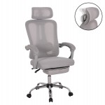 ΚΑΡΕΚΛΑ ΓΡΑΦΕΙΟΥ BARNET HM18258.02 ΓΚΡΙ MESH-ΓΚΡΙ ΣΚΕΛΕΤΟΣ NYLON 61x62x123Υ