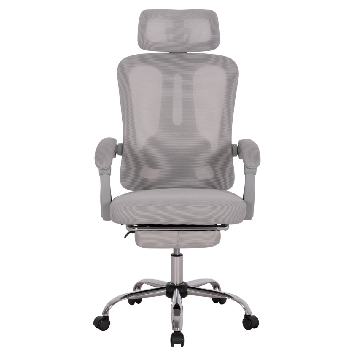 ΚΑΡΕΚΛΑ ΓΡΑΦΕΙΟΥ BARNET HM18258.02 ΓΚΡΙ MESH-ΓΚΡΙ ΣΚΕΛΕΤΟΣ NYLON 61x62x123Υ