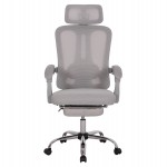 ΚΑΡΕΚΛΑ ΓΡΑΦΕΙΟΥ BARNET HM18258.02 ΓΚΡΙ MESH-ΓΚΡΙ ΣΚΕΛΕΤΟΣ NYLON 61x62x123Υ