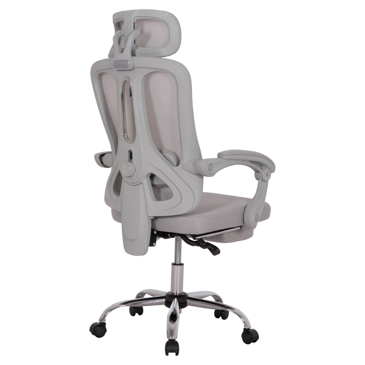 ΚΑΡΕΚΛΑ ΓΡΑΦΕΙΟΥ BARNET HM18258.02 ΓΚΡΙ MESH-ΓΚΡΙ ΣΚΕΛΕΤΟΣ NYLON 61x62x123Υ