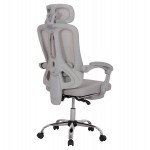 ΚΑΡΕΚΛΑ ΓΡΑΦΕΙΟΥ BARNET HM18258.02 ΓΚΡΙ MESH-ΓΚΡΙ ΣΚΕΛΕΤΟΣ NYLON 61x62x123Υ