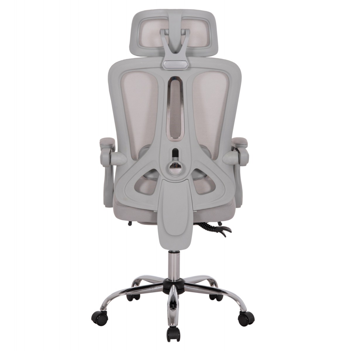 ΚΑΡΕΚΛΑ ΓΡΑΦΕΙΟΥ BARNET HM18258.02 ΓΚΡΙ MESH-ΓΚΡΙ ΣΚΕΛΕΤΟΣ NYLON 61x62x123Υ