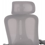 ΚΑΡΕΚΛΑ ΓΡΑΦΕΙΟΥ BARNET HM18258.02 ΓΚΡΙ MESH-ΓΚΡΙ ΣΚΕΛΕΤΟΣ NYLON 61x62x123Υ