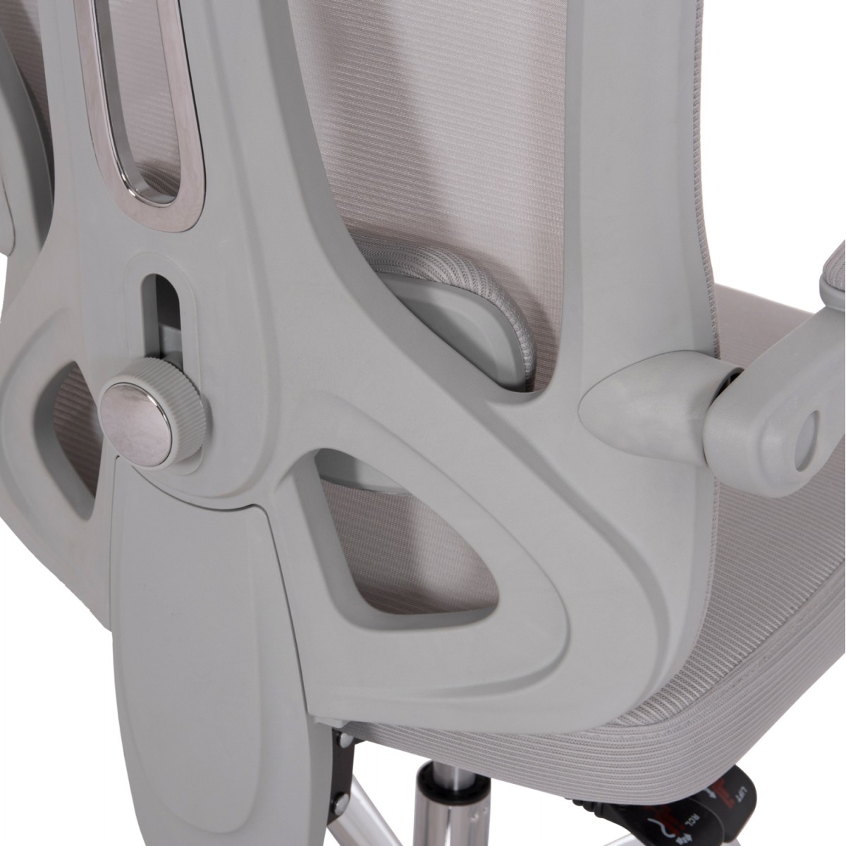 ΚΑΡΕΚΛΑ ΓΡΑΦΕΙΟΥ BARNET HM18258.02 ΓΚΡΙ MESH-ΓΚΡΙ ΣΚΕΛΕΤΟΣ NYLON 61x62x123Υ