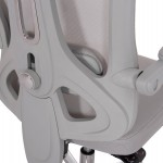 ΚΑΡΕΚΛΑ ΓΡΑΦΕΙΟΥ BARNET HM18258.02 ΓΚΡΙ MESH-ΓΚΡΙ ΣΚΕΛΕΤΟΣ NYLON 61x62x123Υ