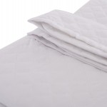 ΕΠΙΣΤΡΩΜΑ ΑΔΙΑΒΡΟΧΟ VELURA HM12174.90 MICROFIBER & PU--4 ΛΑΣΤΙΧΑ 90x200εκ
