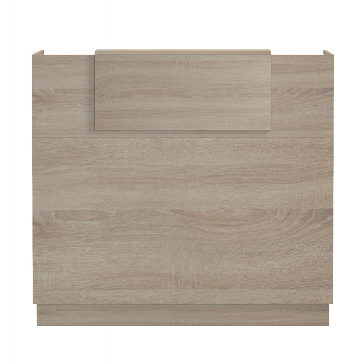 ΓΡΑΦΕΙΟ ΥΠΟΔΟΧΗΣ (RECEPTION) BARRY HM2152.01 ΜΕΛΑΜΙΝΗ ΣΕ SONAMA 120x70x110Υεκ.