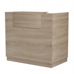 ΓΡΑΦΕΙΟ ΥΠΟΔΟΧΗΣ (RECEPTION) BARRY HM2152.01 ΜΕΛΑΜΙΝΗ ΣΕ SONAMA 120x70x110Υεκ.