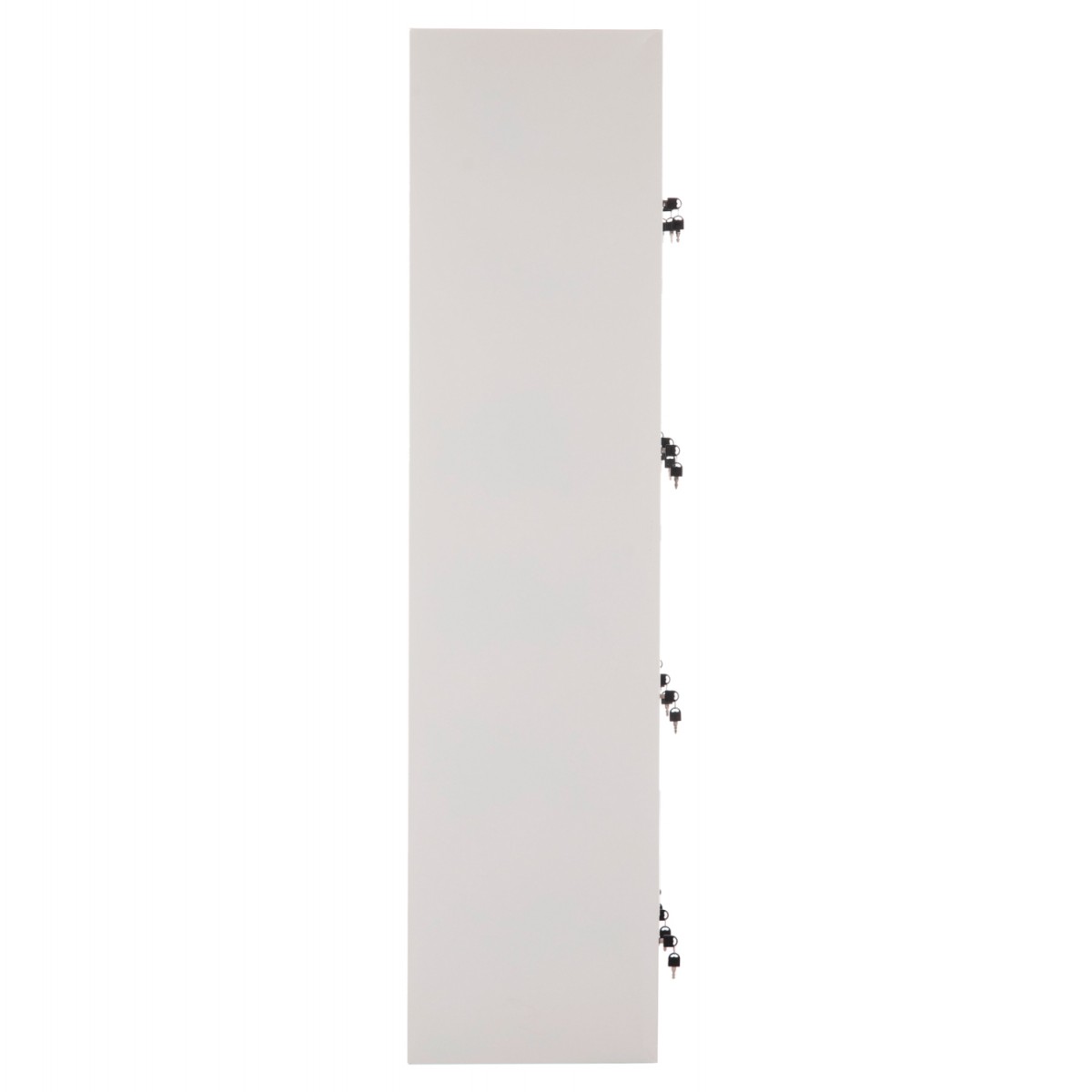 ΦΟΡΙΑΜΟΣ ΜΕΤΑΛΛΙΚΟΣ BEXLEY ΜΕ 12 ΝΤΟΥΛΑΠΑΚΙΑ ΜΕ ΚΛΕΙΔΙ HM5637.11 ΓΚΡΙ 90x45x185Υεκ