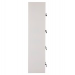 ΦΟΡΙΑΜΟΣ ΜΕΤΑΛΛΙΚΟΣ BEXLEY ΜΕ 12 ΝΤΟΥΛΑΠΑΚΙΑ ΜΕ ΚΛΕΙΔΙ HM5637.11 ΓΚΡΙ 90x45x185Υεκ