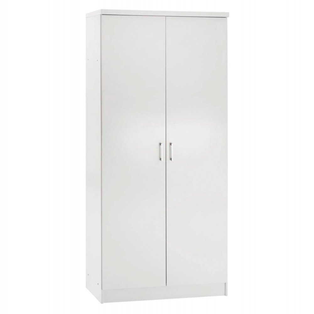 ΝΤΟΥΛΑΠΑ 2ΦΥΛΛΗ JENNA ΛΕΥΚΗ HM368.05 80x43x181 εκ.