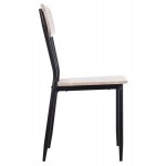 ΚΑΡΕΚΛΑ ΤΡΑΠΕΖΑΡΙΑΣ PAGET HM8373.01 SONAMA ΜΕ ΜΑΥΡΑ ΠΟΔΙΑ 40x49x87.5Y