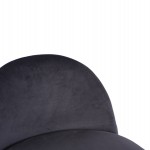 ΣΚΑΜΠΟ ΜΕ ΠΛΑΤΗ YASMINE ΓΚΡΙ ΒΕΛΟΥΔΟ HM8395.01  47x43x63,5Υ εκ.εκ.