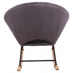 ΠΟΛΥΘΡΟΝΑ ΚΟΥΝΙΣΤΗ PAULINA HM8399.01 ΓΚΡΙ ΒΕΛΟΥΔΟ 76Χ86Χ76Υ εκ.