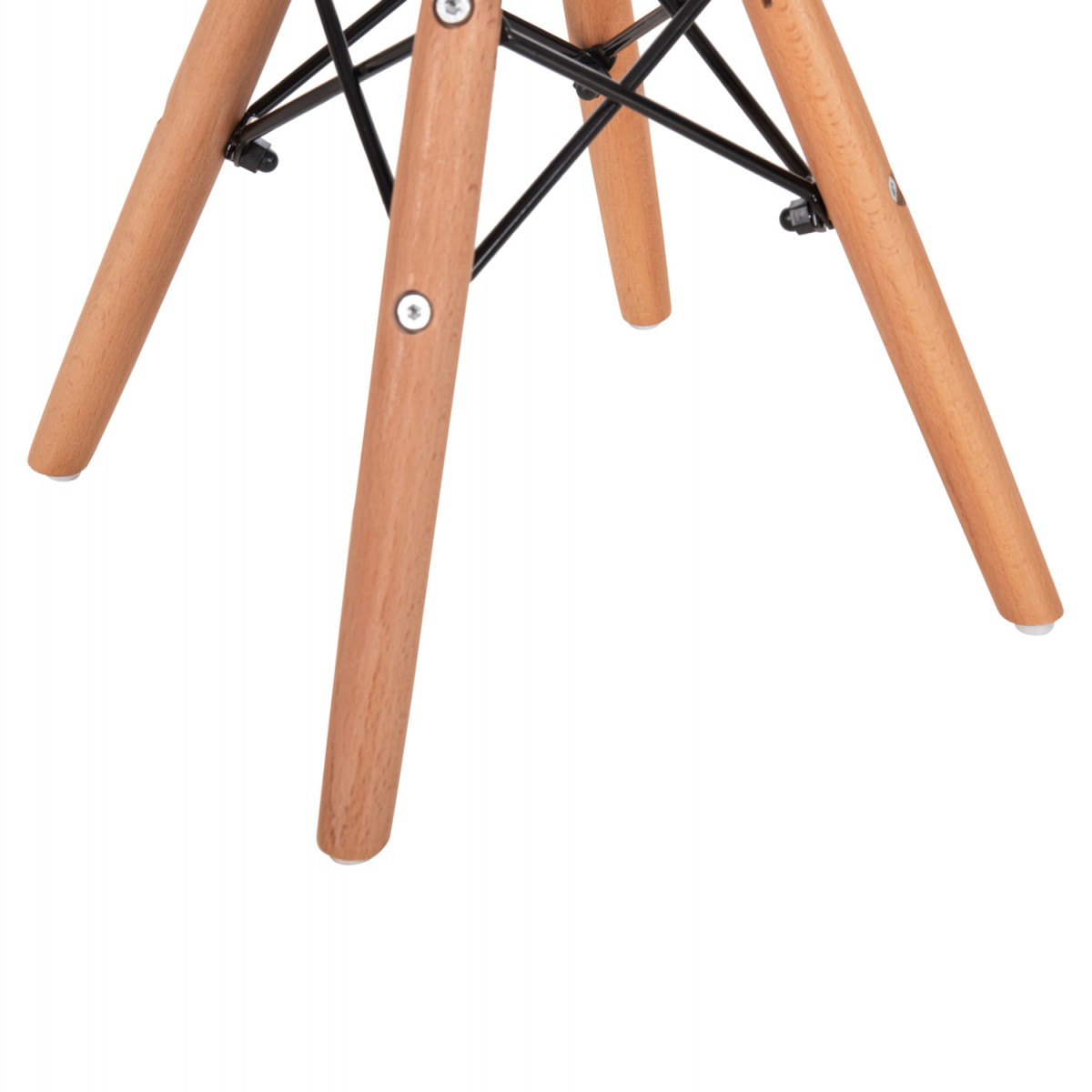 ΚΑΡΕΚΛΑ TWIST KID HM8453.01 ΞΥΛΙΝΑ ΠΟΔΙΑ Κ ΚΑΘΙΣΜΑ PP ΛΕΥΚΟ 31x34x55.5Υεκ