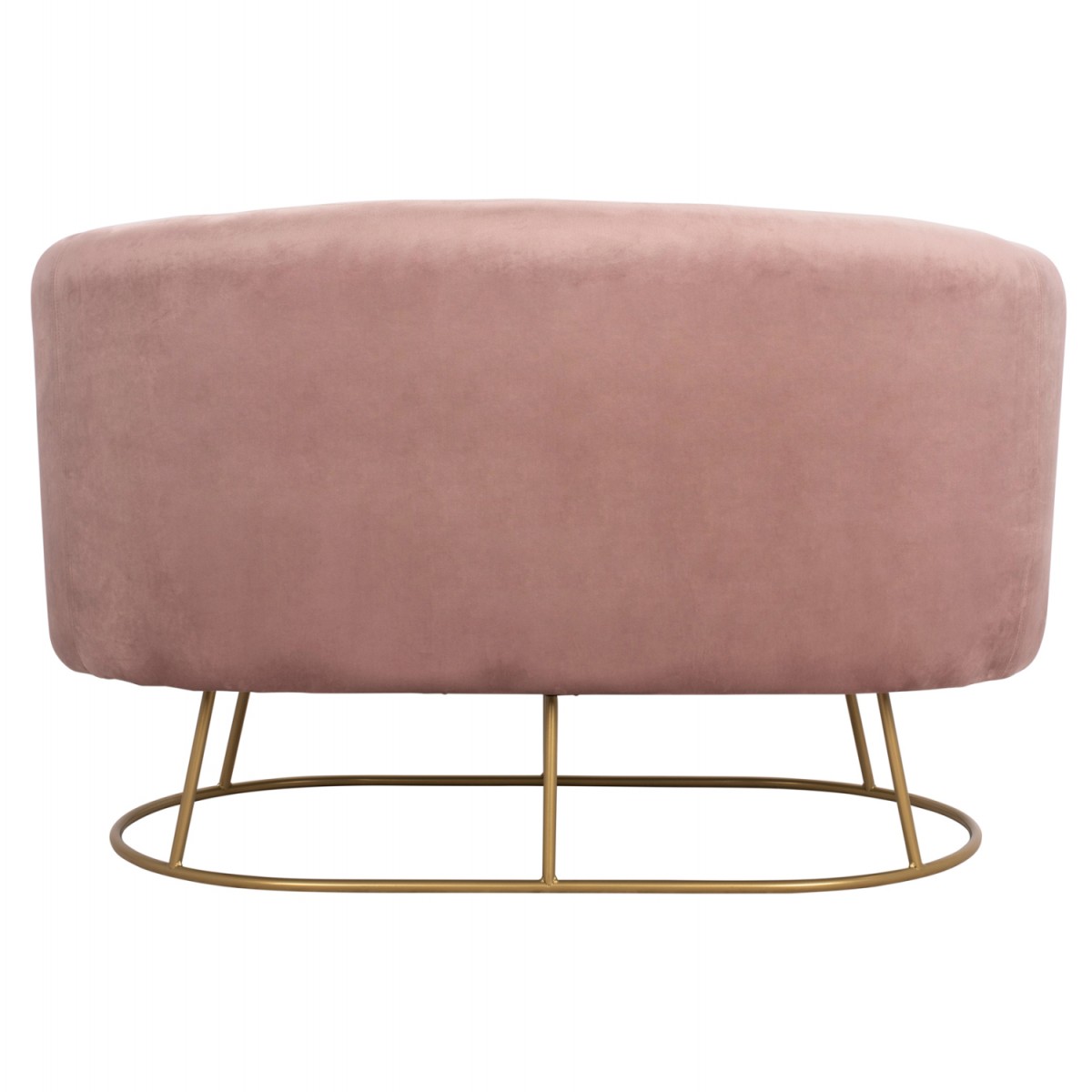 ΚΑΝΑΠΕΣ 2ΘΕΣΙΟΣ ARIEN HM8492.02 ΑΠΟ ΒΕΛΟΥΔΟ ΣΑΠΙΟ ΜΗΛΟ ΜΕ ΧΡΥΣΗ ΒΑΣΗ 125X80X84Y εκ.