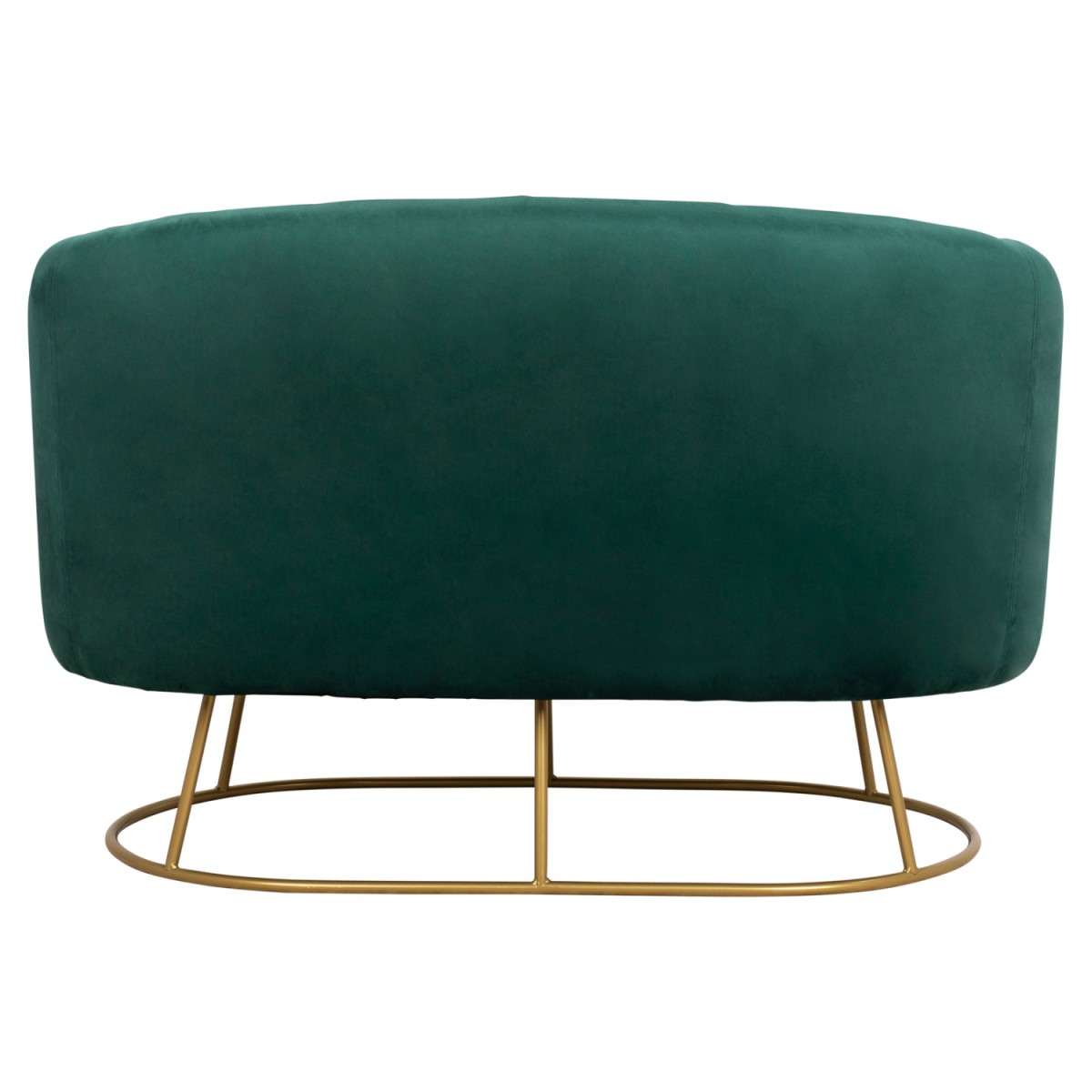 ΚΑΝΑΠΕΣ 2ΘΕΣΙΟΣ ARIEN HM8492.03 ΑΠΟ ΒΕΛΟΥΔΟ ΚΥΠΑΡΙΣΣΙ ΜΕ ΧΡΥΣΗ ΒΑΣΗ 125X80X84Y εκ.