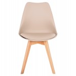 ΚΑΡΕΚΛΑ VEGAS HM0033.25 ΞΥΛΙΝΑ ΠΟΔΙΑ-ΚΑΘΙΣΜΑ ΠΟΛΥΠΡΟΠ. ΜΕ PU ΚΑΠΟΥΤΣΙΝΟ 48x52x81Υεκ.