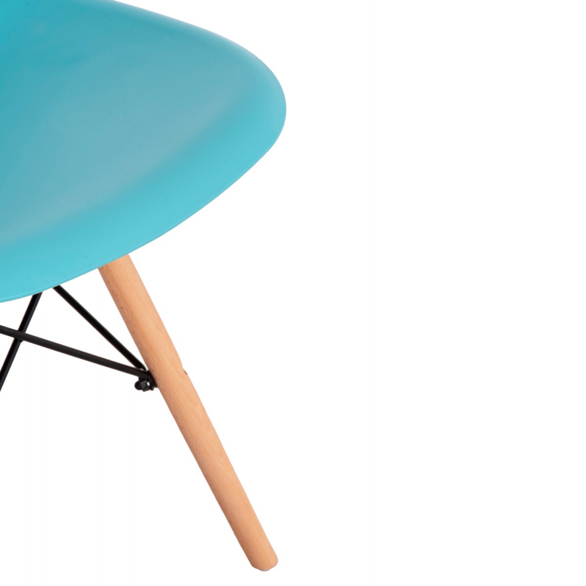 ΚΑΡΕΚΛΑ ΜΕ ΞΥΛΙΝΑ ΠΟΔΙΑ TWIST HM8460.08 PP ΤΙΡΚΟΥΑΖ ΚΑΘΙΣΜΑ 46x54x80Υεκ.