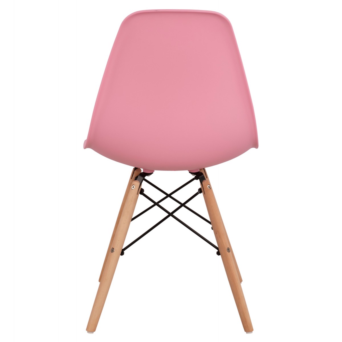 ΚΑΡΕΚΛΑ ΜΕ ΞΥΛΙΝΑ ΠΟΔΙΑ ΚΑΙ ΚΑΘΙΣΜΑ TWIST PP ΡΟΖ HM8460.05 46x50x82 εκ.