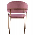 ΠΟΛΥΘΡΟΝΑΚΙ THEODORE HM8520.02 ΒΕΛΟΥΔΟ ΣΑΠΙΟ ΜΗΛΟ ΜΕ ΕΠΙΧΡΥΣΟ ΣΚΕΛΕΤΟ 55Χ50Χ82Υεκ.