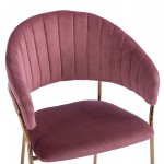 ΠΟΛΥΘΡΟΝΑΚΙ THEODORE HM8520.02 ΒΕΛΟΥΔΟ ΣΑΠΙΟ ΜΗΛΟ ΜΕ ΕΠΙΧΡΥΣΟ ΣΚΕΛΕΤΟ 55Χ50Χ82Υεκ.