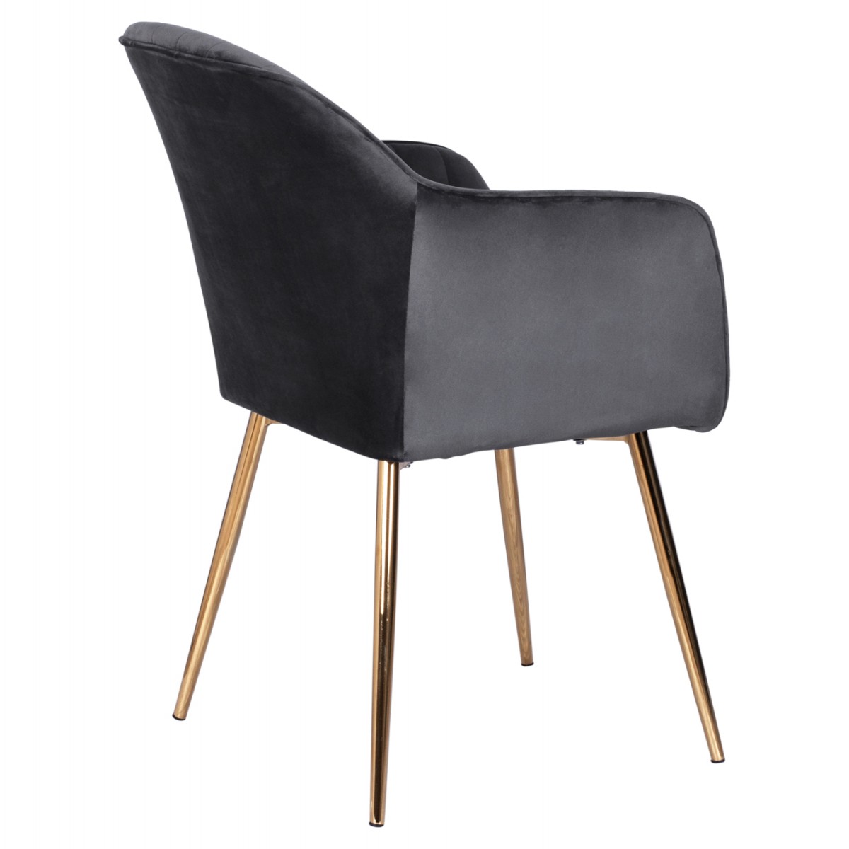 ΠΟΛΥΘΡΟΝΑΚΙ SAWYER ΒΕΛΟΥΔΟ ΓΚΡΙ ΜΕ ΧΡΥΣΑ ΠΟΔΙΑ HM8523.01 55Χ60Χ83Υ εκ.