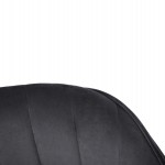 ΠΟΛΥΘΡΟΝΑΚΙ SAWYER ΒΕΛΟΥΔΟ ΓΚΡΙ ΜΕ ΧΡΥΣΑ ΠΟΔΙΑ HM8523.01 55Χ60Χ83Υ εκ.