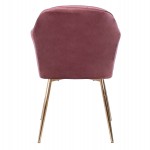 ΠΟΛΥΘΡΟΝΑΚΙ SAWYER ΒΕΛΟΥΔΟ ΣΑΠΙΟ ΜΗΛΟ ΜΕ ΧΡΥΣΑ ΠΟΔΙΑ HM8523.02 55Χ60Χ83Υ εκ.