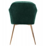 ΠΟΛΥΘΡΟΝΑΚΙ SAWYER ΒΕΛΟΥΔΟ ΚΥΠΑΡΙΣΣΙ ΜΕ ΧΡΥΣΑ ΠΟΔΙΑ HM8523.03 55Χ60Χ83Υ εκ.