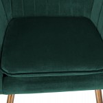 ΠΟΛΥΘΡΟΝΑΚΙ SAWYER ΒΕΛΟΥΔΟ ΚΥΠΑΡΙΣΣΙ ΜΕ ΧΡΥΣΑ ΠΟΔΙΑ HM8523.03 55Χ60Χ83Υ εκ.