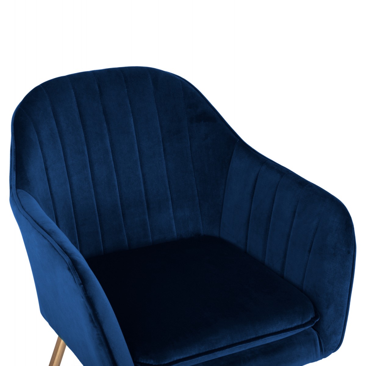 ΠΟΛΥΘΡΟΝΑΚΙ SAWYER ΒΕΛΟΥΔΟ ΜΠΛΕ ΜΕ ΧΡΥΣΑ ΠΟΔΙΑ HM8523.08 55Χ60Χ83Υ εκ.