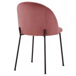 ΚΑΡΕΚΛΑ CLARA ΒΕΛΟΥΔΟ ΣΑΠΙΟ ΜΗΛΟ ΚΑΙ ΜΕΤΑΛΛΙΚΑ ΠΟΔΙΑ ΜΑΥΡΟ ΜΑΤ HM8545.02