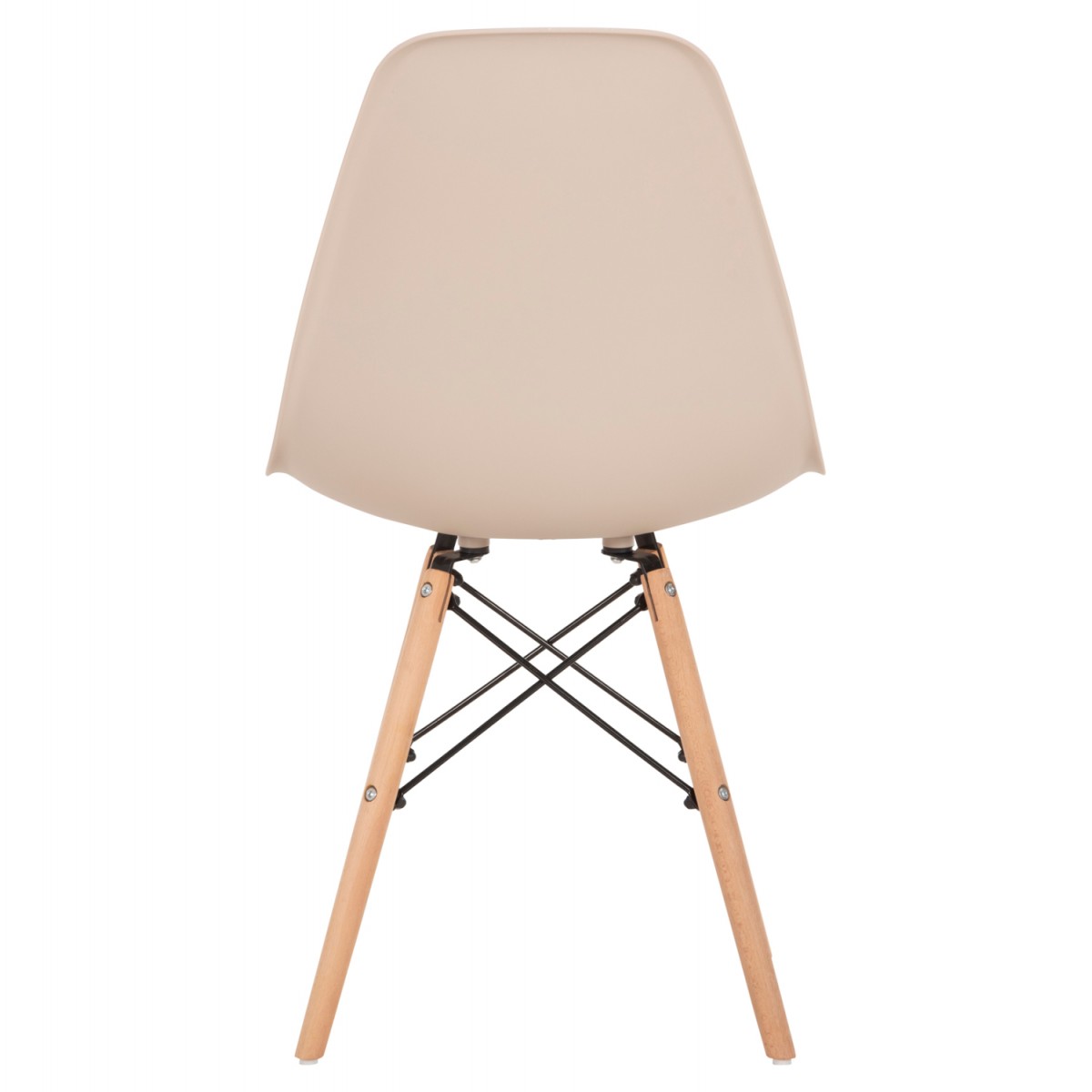 ΚΑΡΕΚΛΑ TWIST HM8460.25 ΜΕ ΞΥΛΙΝΑ ΠΟΔΙΑ ΚΑΙ ΚΑΘΙΣΜΑ PP-ΚΑΠΟΥΤΣΙΝΟ 46x50x82Υεκ.