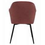 ΠΟΛΥΘΡΟΝΑΚΙ SAWYER ΒΕΛΟΥΔΟ ΣΑΠΙΟ ΜΗΛΟ ΜΕ ΜΑΥΡΑ ΠΟΔΙΑ HM8523.12 53x60x76Y εκ.