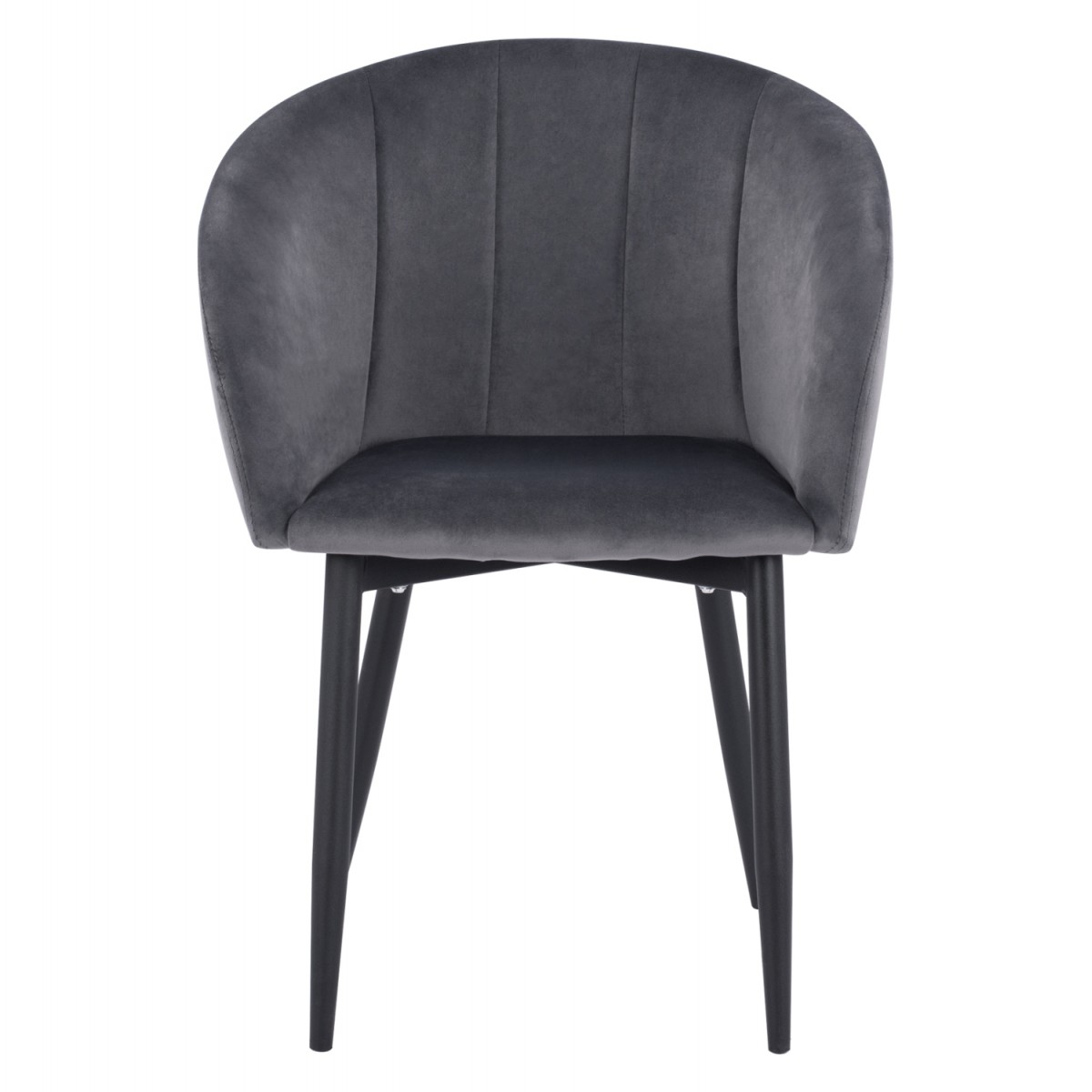 ΠΟΛΥΘΡΟΝΑΚΙ BESSIE HM8699.01 ΒΕΛΟΥΔΟ ΓΚΡΙ ΜΕ ΜΕΤΑΛΛΙΚΟ ΣΚΕΛΕΤΟ 60x62x80Y εκ.