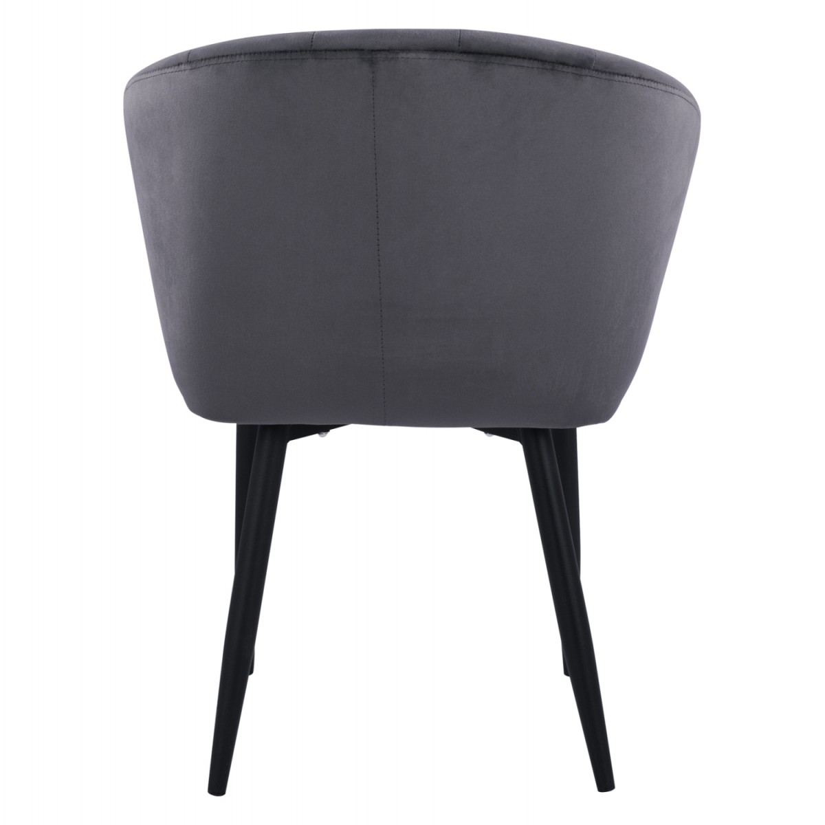 ΠΟΛΥΘΡΟΝΑΚΙ BESSIE HM8699.01 ΒΕΛΟΥΔΟ ΓΚΡΙ ΜΕ ΜΕΤΑΛΛΙΚΟ ΣΚΕΛΕΤΟ 60x62x80Y εκ.