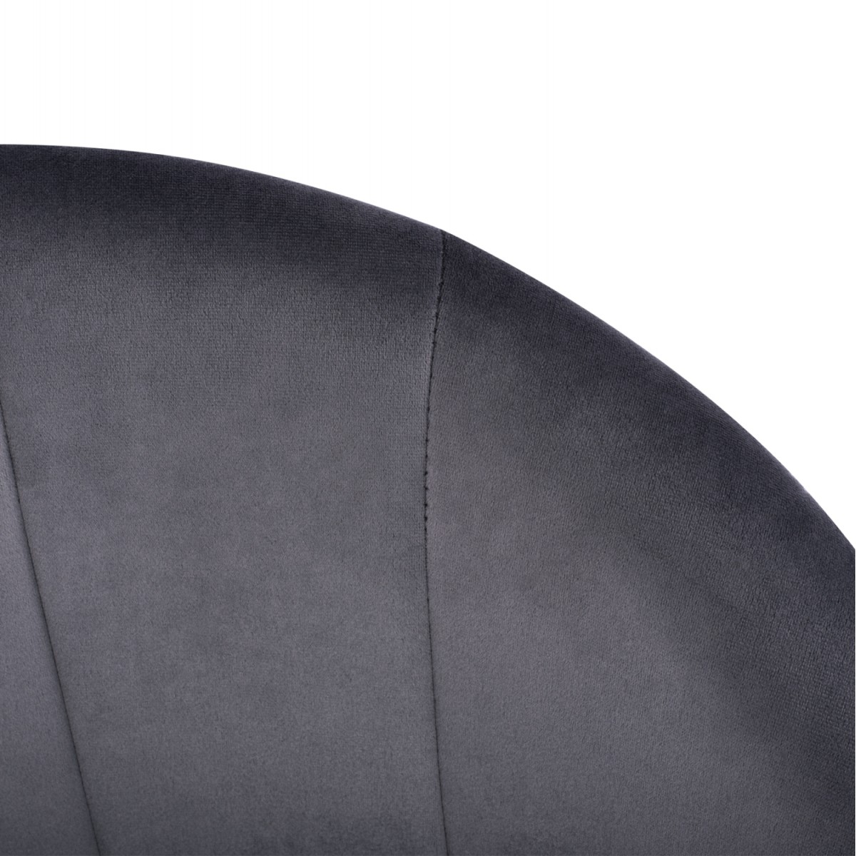 ΠΟΛΥΘΡΟΝΑΚΙ BESSIE HM8699.01 ΒΕΛΟΥΔΟ ΓΚΡΙ ΜΕ ΜΕΤΑΛΛΙΚΟ ΣΚΕΛΕΤΟ 60x62x80Y εκ.