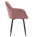 ΠΟΛΥΘΡΟΝΑ CHLOE ΜΕ ΣΑΠΙΟ ΜΗΛΟ ΒΕΛΟΥΔΟ & ΜΑΥΡΟ ΜΕΤΑΛΛΙΚΟ ΣΚΕΛΕΤΟ HM8724.02 57X61X84