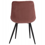 ΚΑΡΕΚΛΑ CHASE ΜΕ ΣΑΠΙΟ ΜΗΛΟ ΒΕΛΟΥΔΟ & ΜΑΥΡΟ ΜΕΤΑΛΛΙΚΟ ΣΚΕΛΕΤΟ HM8725.02 50x57x82Υ εκ.