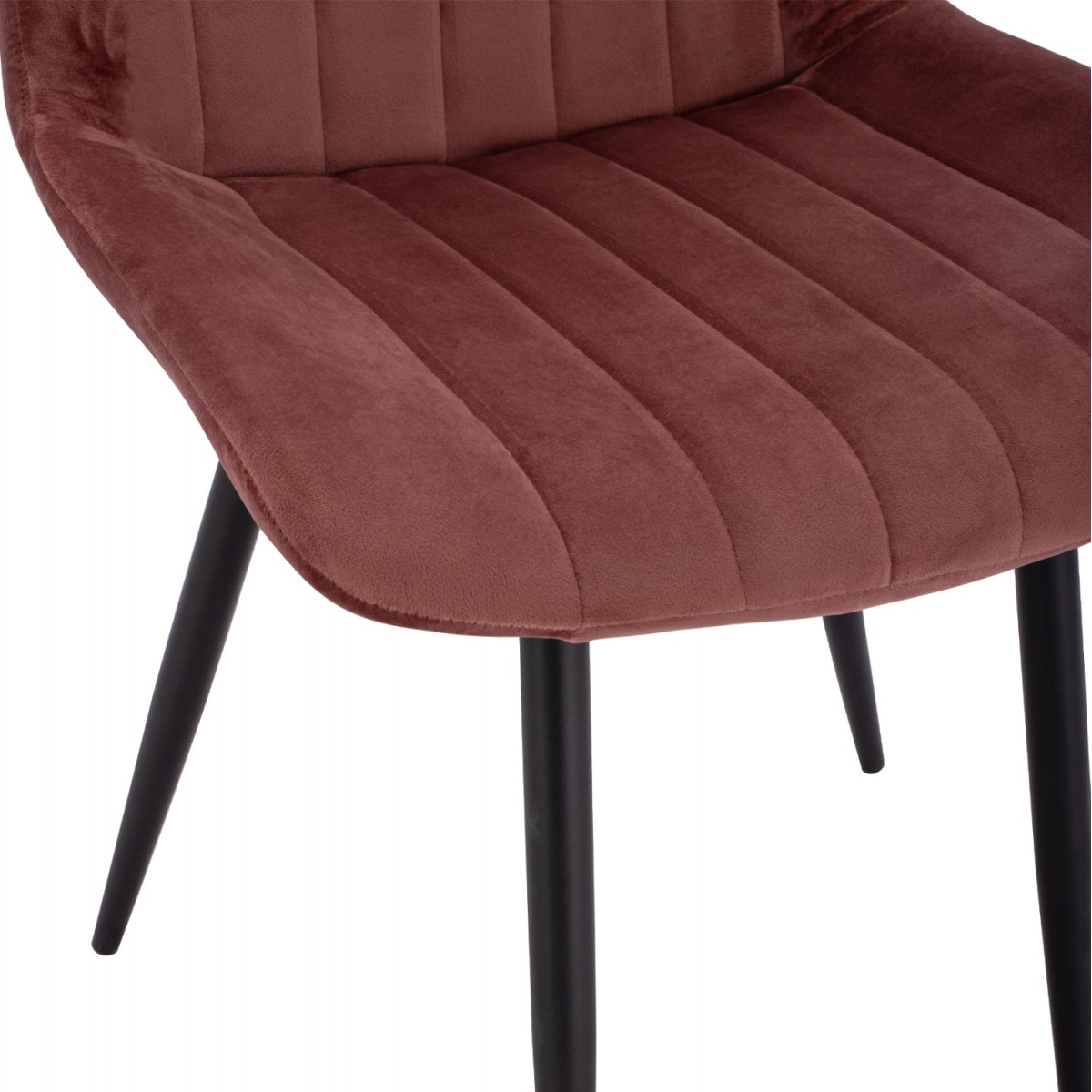 ΚΑΡΕΚΛΑ CHASE ΜΕ ΣΑΠΙΟ ΜΗΛΟ ΒΕΛΟΥΔΟ & ΜΑΥΡΟ ΜΕΤΑΛΛΙΚΟ ΣΚΕΛΕΤΟ HM8725.02 50x57x82Υ εκ.