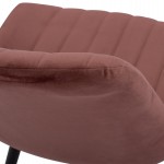 ΚΑΡΕΚΛΑ CHASE ΜΕ ΣΑΠΙΟ ΜΗΛΟ ΒΕΛΟΥΔΟ & ΜΑΥΡΟ ΜΕΤΑΛΛΙΚΟ ΣΚΕΛΕΤΟ HM8725.02 50x57x82Υ εκ.