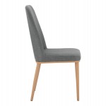 ΚΑΡΕΚΛΑ EILISH ΜΕ ΓΚΡΙ ΥΦΑΣΜΑ & ΜΕΤΑΛΛΙΚΟ ΣΚΕΛΕΤΟ HM8727.01 43X55X92