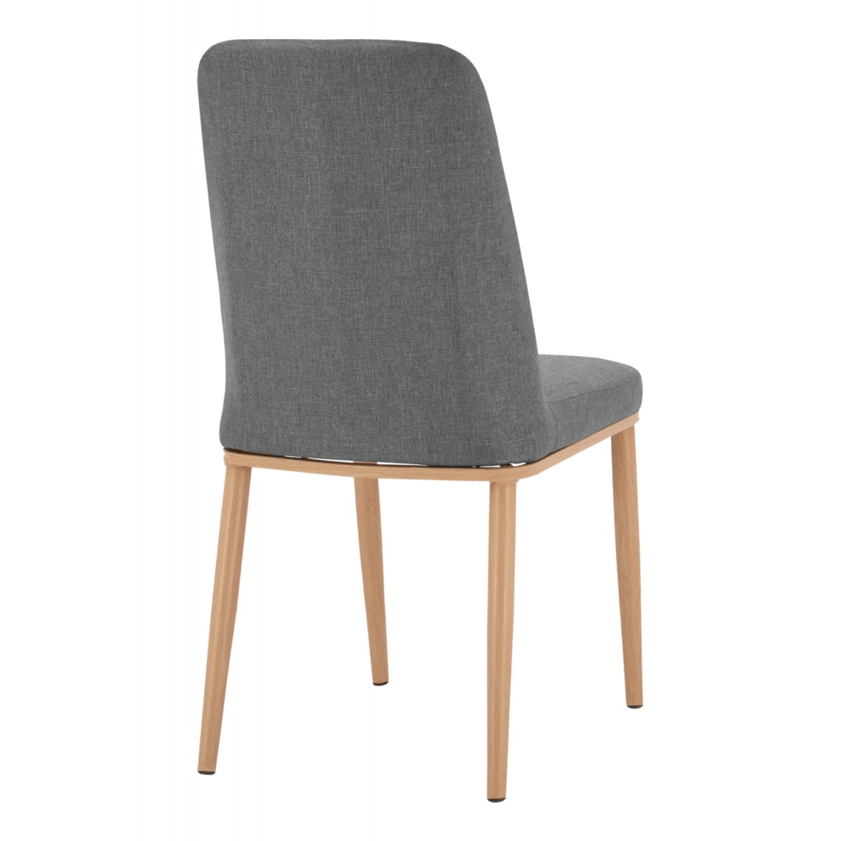 ΚΑΡΕΚΛΑ EILISH ΜΕ ΓΚΡΙ ΥΦΑΣΜΑ & ΜΕΤΑΛΛΙΚΟ ΣΚΕΛΕΤΟ HM8727.01 43X55X92